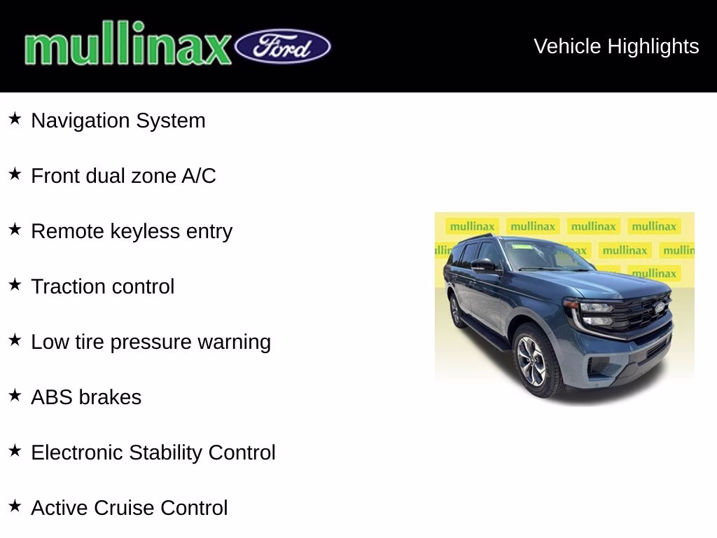 2027 Nocturnal Blue Metallic Ford Expedition Active RWD SUV