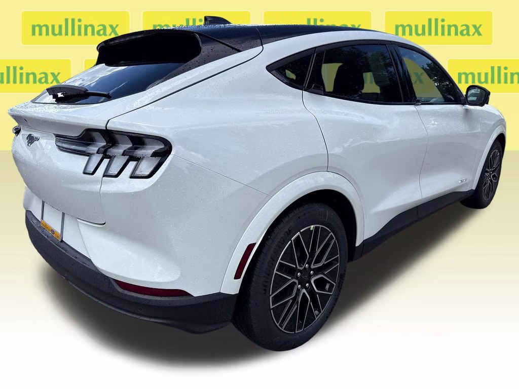 2026 Star White Metallic TC Ford Mustang Mach-E Premium RWD SUV