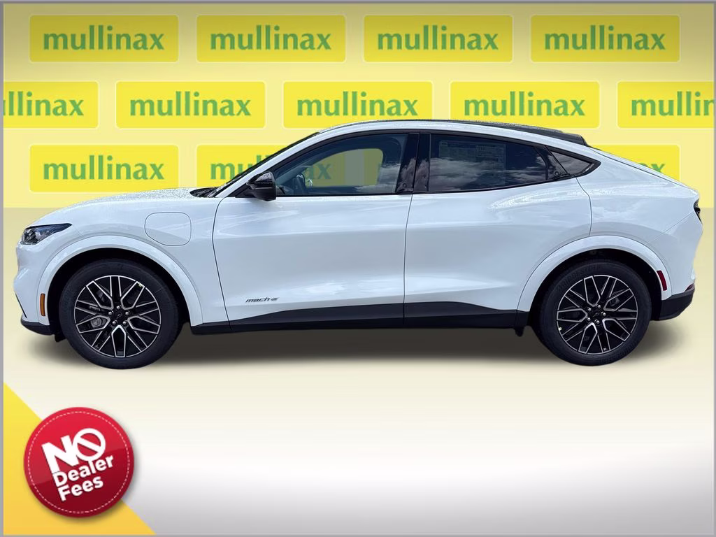 2026 Star White Metallic TC Ford Mustang Mach-E Premium RWD SUV