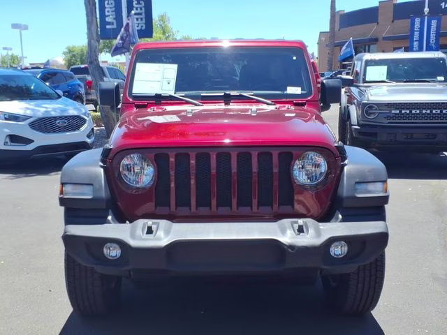 2021 Snazzberry Pearlcoat Jeep Wrangler Unlimited Sport S 4X4 SUV