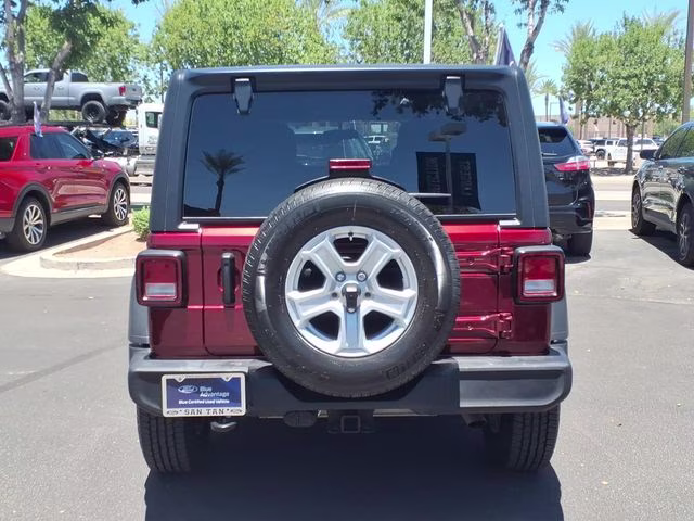 2021 Snazzberry Pearlcoat Jeep Wrangler Unlimited Sport S 4X4 SUV