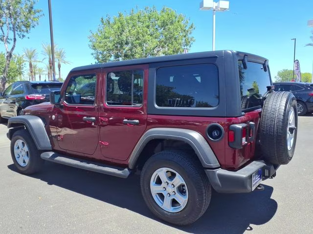 2021 Snazzberry Pearlcoat Jeep Wrangler Unlimited Sport S 4X4 SUV