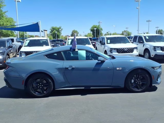 2024 Vapor Blue Ford Mustang GT RWD Coupe