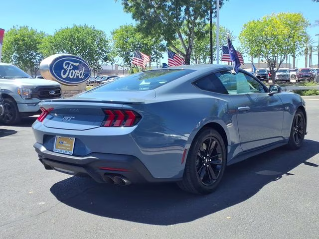 2024 Vapor Blue Ford Mustang GT RWD Coupe