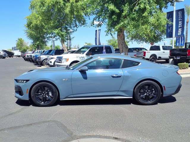 2024 Vapor Blue Ford Mustang GT RWD Coupe