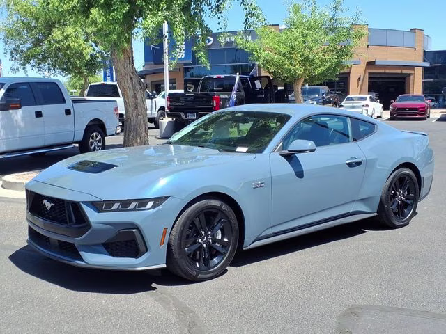 2024 Vapor Blue Ford Mustang GT RWD Coupe