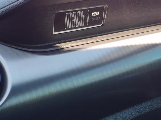 2023 Shadow Black Ford Mustang Mach 1 RWD Coupe