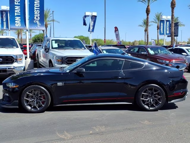 2023 Shadow Black Ford Mustang Mach 1 RWD Coupe