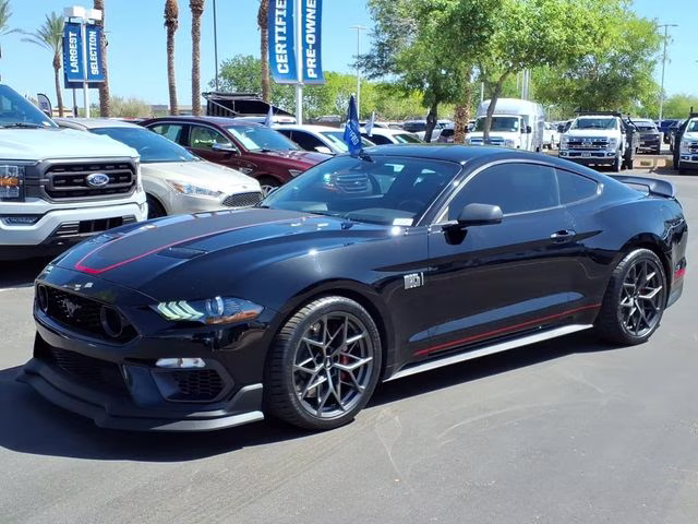 2023 Shadow Black Ford Mustang Mach 1 RWD Coupe