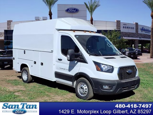 2025 Oxford White Ford Transit-350 Base RWD Truck