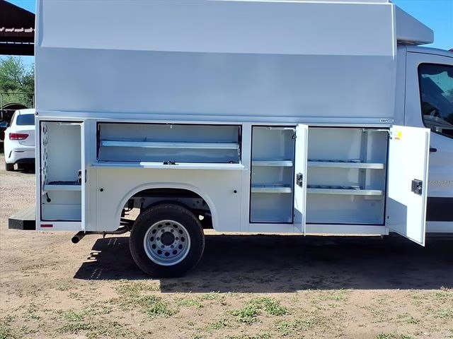 2025 Oxford White Ford Transit-350 Base RWD Truck
