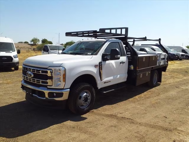2024 Oxford White Ford Super Duty F-350 DRW XL 4X4 Chassis