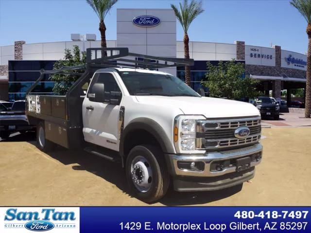 2024 Oxford White Ford Super Duty F-550 DRW XL 4X4 Chassis