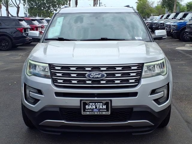 2016 Ingot Silver Ford Explorer Limited FWD SUV