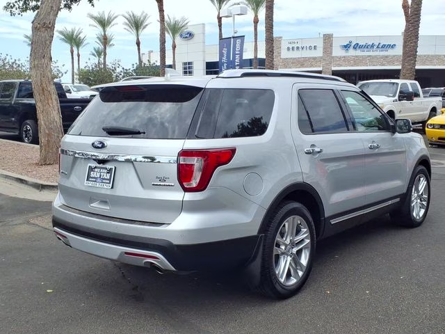 2016 Ingot Silver Ford Explorer Limited FWD SUV