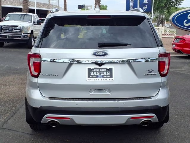 2016 Ingot Silver Ford Explorer Limited FWD SUV