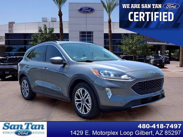 2022 Carbonized Gray Metallic Ford Escape SEL FWD SUV