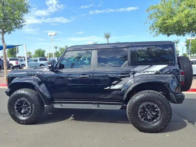 2025 Shadow Black Ford Bronco Raptor 4X4 SUV