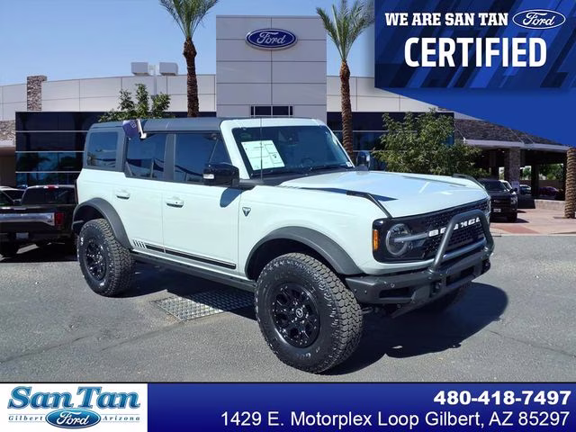 2021 Cactus Gray Ford Bronco First Edition 4X4 SUV