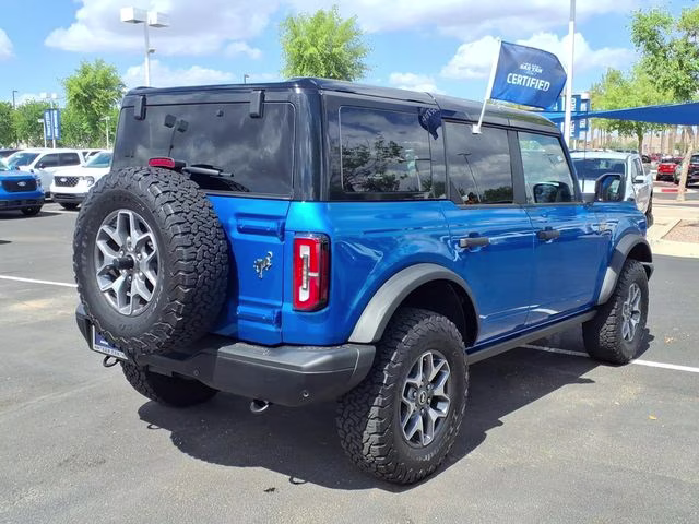 2025 Velocity Blue Metallic Ford Bronco Badlands 4X4 SUV