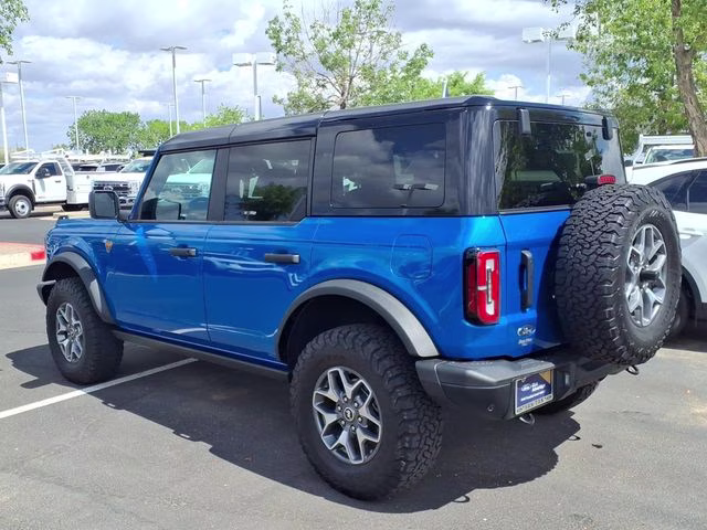 2025 Velocity Blue Metallic Ford Bronco Badlands 4X4 SUV