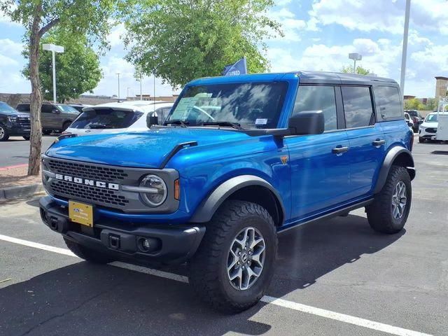 2025 Velocity Blue Metallic Ford Bronco Badlands 4X4 SUV