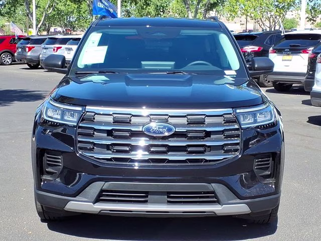 2026 Agate Black Metallic Ford Explorer Active RWD SUV