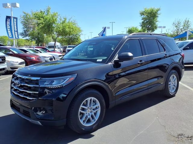 2026 Agate Black Metallic Ford Explorer Active RWD SUV