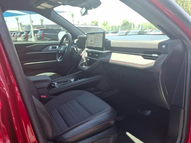 2025 Red Metallic Ford Explorer ST-Line RWD SUV