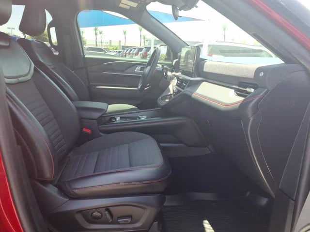 2025 Red Metallic Ford Explorer ST-Line RWD SUV