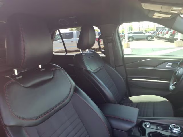 2025 Red Metallic Ford Explorer ST-Line RWD SUV