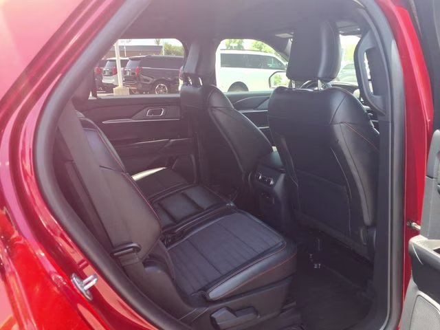 2025 Red Metallic Ford Explorer ST-Line RWD SUV