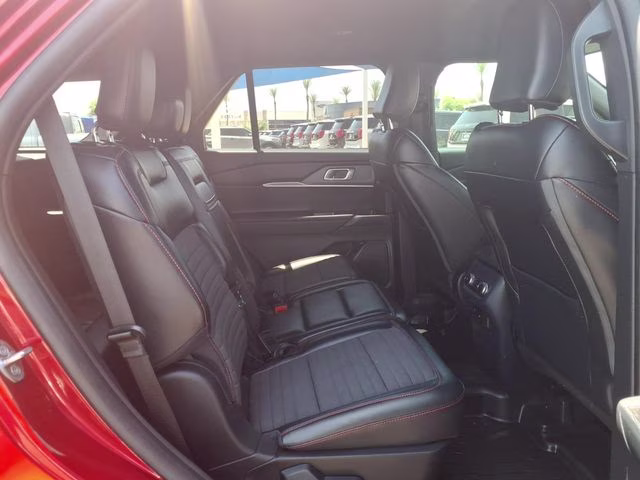 2025 Red Metallic Ford Explorer ST-Line RWD SUV