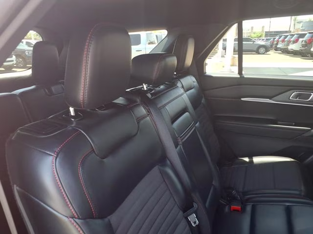 2025 Red Metallic Ford Explorer ST-Line RWD SUV