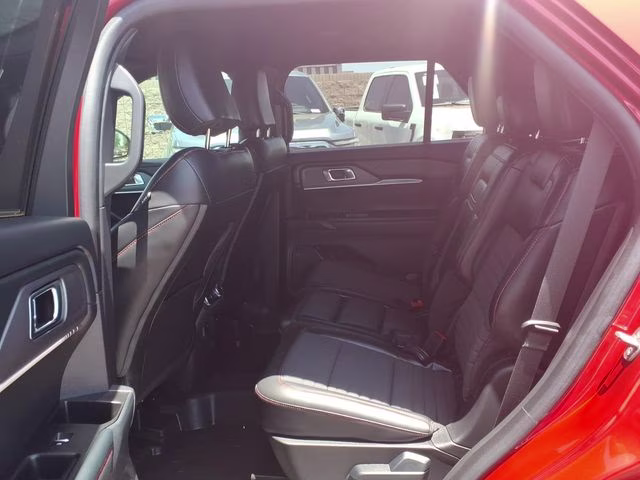 2025 Red Metallic Ford Explorer ST-Line RWD SUV