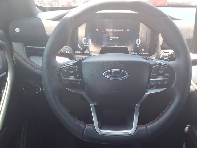 2025 Red Metallic Ford Explorer ST-Line RWD SUV