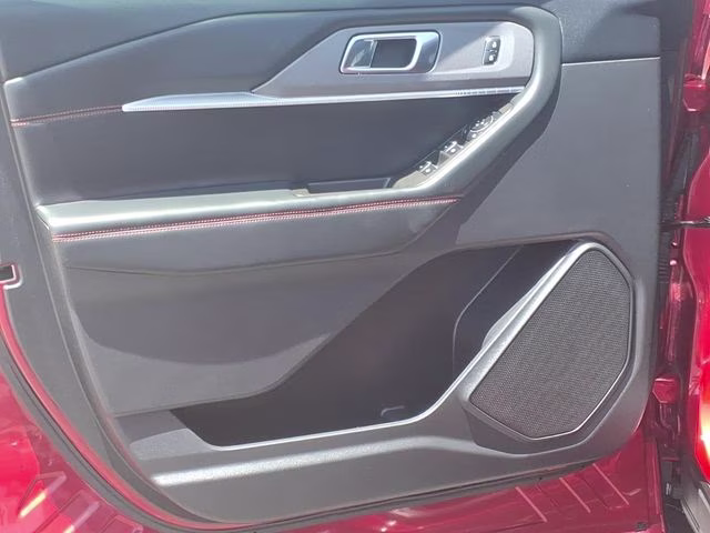 2025 Red Metallic Ford Explorer ST-Line RWD SUV