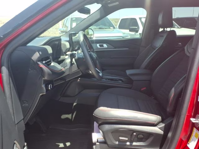 2025 Red Metallic Ford Explorer ST-Line RWD SUV
