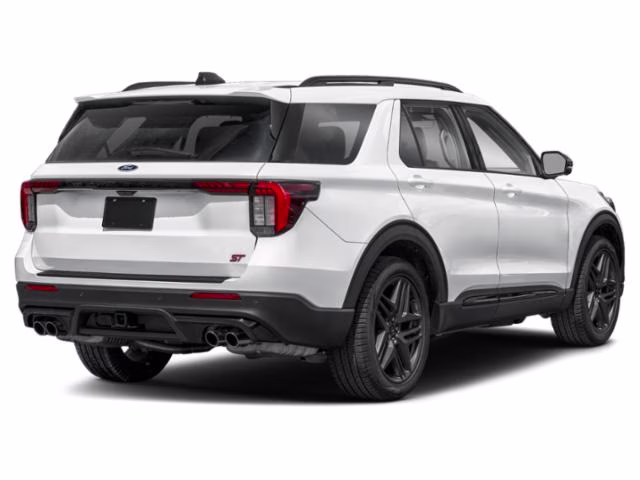 2026 White Metallic Ford Explorer ST 4X4 SUV