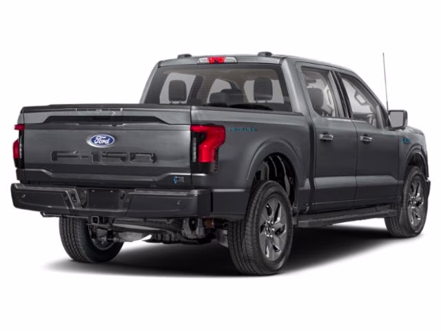 2025 Gray Metallic Ford F-150 Lightning Flash AWD Truck