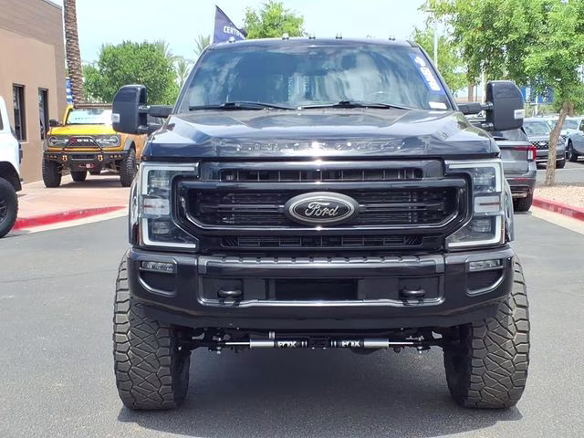 2022 Agate Black Metallic Ford Super Duty F-250 SRW Lariat 4X4 Truck