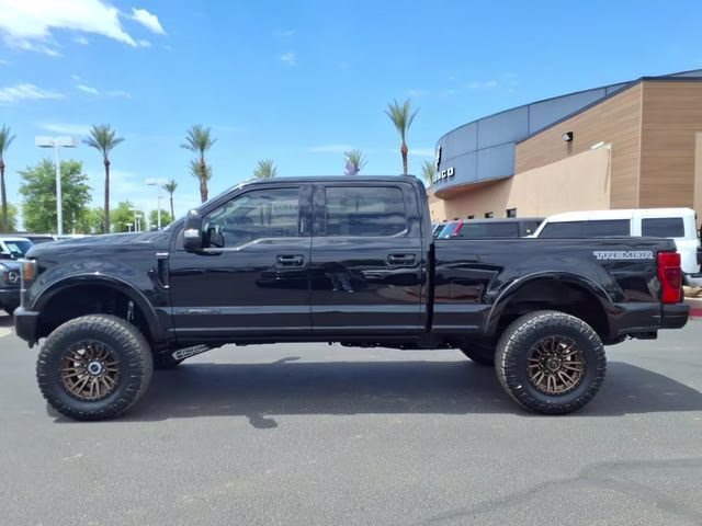 2022 Agate Black Metallic Ford Super Duty F-250 SRW Lariat 4X4 Truck
