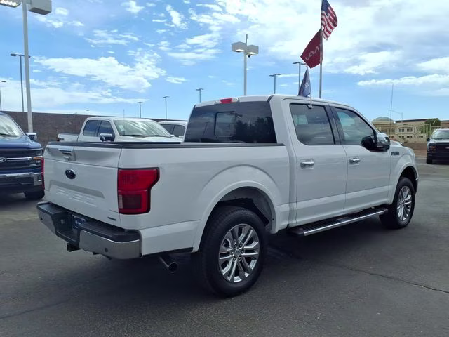 2020 Oxford White Ford F-150 Lariat 4X4 Truck