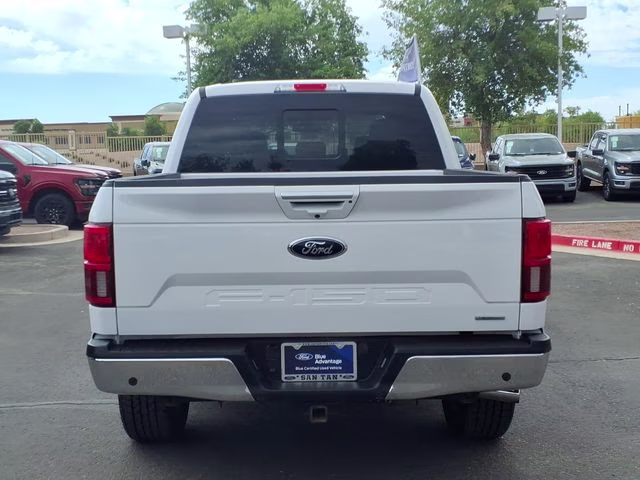 2020 Oxford White Ford F-150 Lariat 4X4 Truck