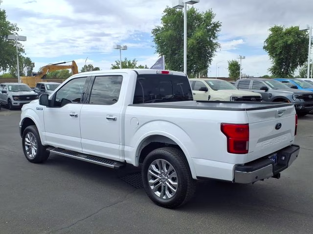 2020 Oxford White Ford F-150 Lariat 4X4 Truck