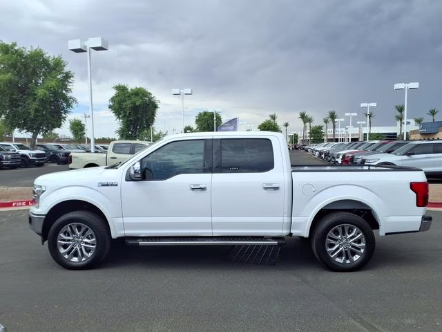 2020 Oxford White Ford F-150 Lariat 4X4 Truck