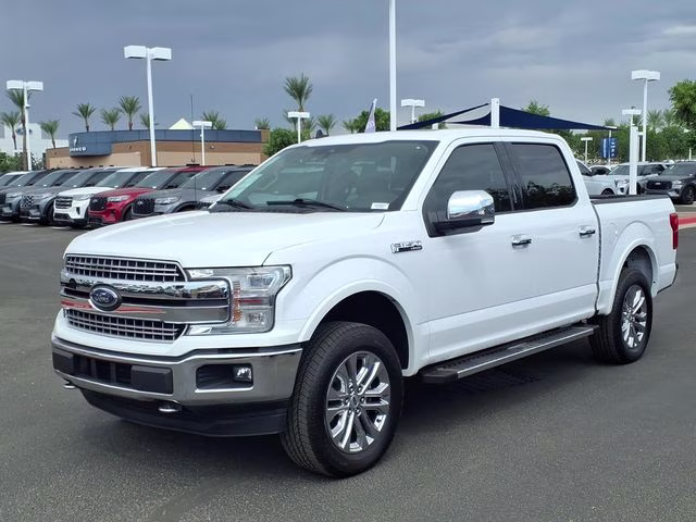 2020 Oxford White Ford F-150 Lariat 4X4 Truck