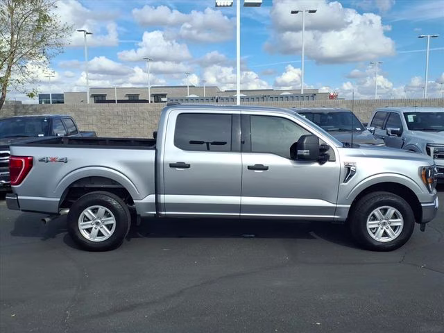 2023 Silver Metallic Ford F-150 XLT 4X4 Truck