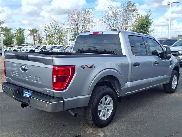 2023 Silver Metallic Ford F-150 XLT 4X4 Truck