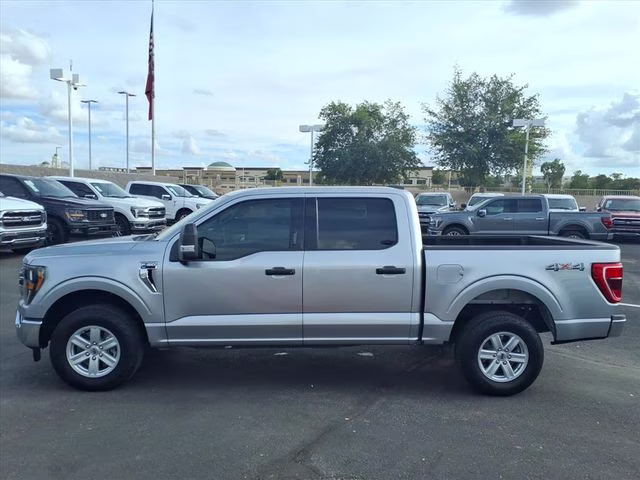 2023 Silver Metallic Ford F-150 XLT 4X4 Truck